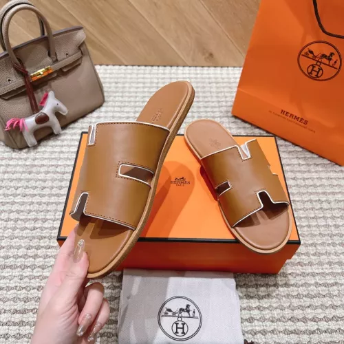 Replica Hermes Slippers For Men #1331474 $100.00 USD for Wholesale