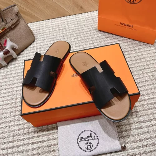 Replica Hermes Slippers For Men #1331476 $100.00 USD for Wholesale