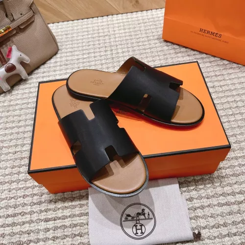 Replica Hermes Slippers For Men #1331476 $100.00 USD for Wholesale