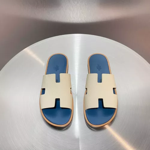 Replica Hermes Slippers For Men #1331478 $100.00 USD for Wholesale