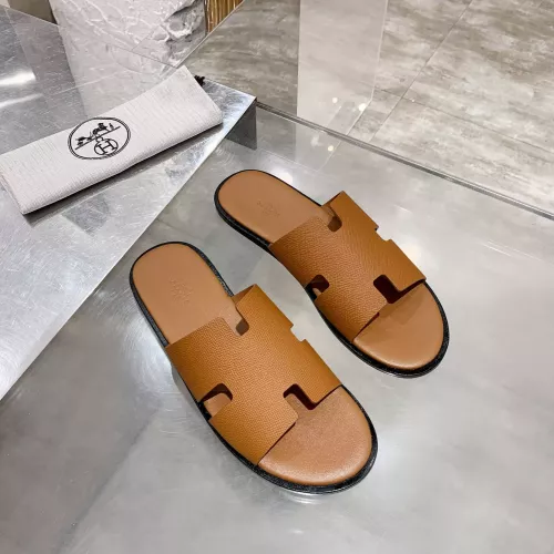 Replica Hermes Slippers For Men #1331487 $100.00 USD for Wholesale