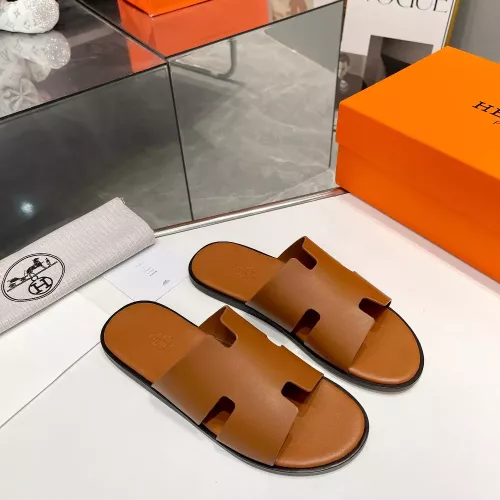 Replica Hermes Slippers For Men #1331489 $100.00 USD for Wholesale