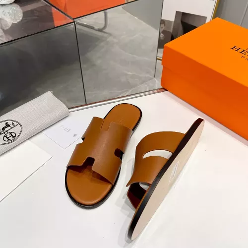 Replica Hermes Slippers For Men #1331489 $100.00 USD for Wholesale