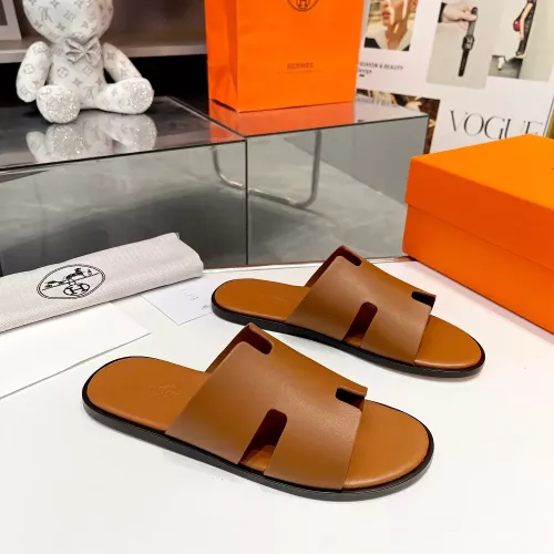 Replica Hermes Slippers For Men #1331489 $100.00 USD for Wholesale