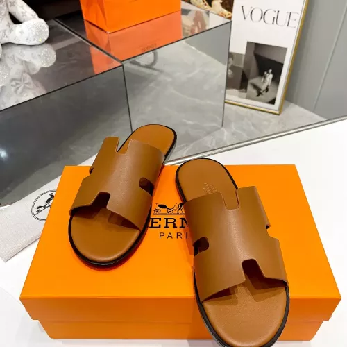 Replica Hermes Slippers For Men #1331489 $100.00 USD for Wholesale