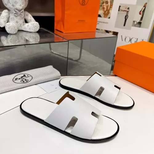 Replica Hermes Slippers For Men #1331490 $100.00 USD for Wholesale