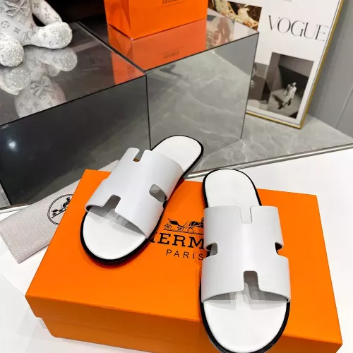 Replica Hermes Slippers For Men #1331490 $100.00 USD for Wholesale