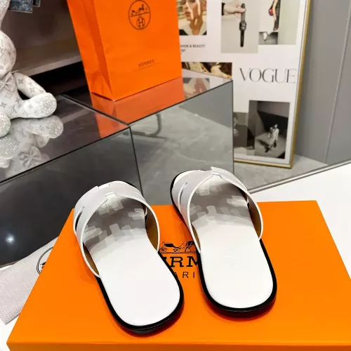 Replica Hermes Slippers For Men #1331490 $100.00 USD for Wholesale