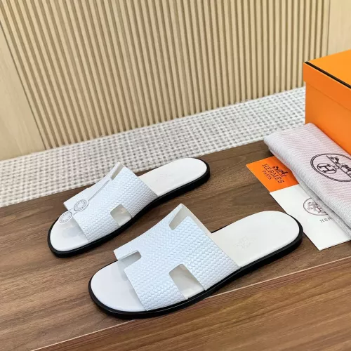 Replica Hermes Slippers For Men #1331491 $98.00 USD for Wholesale