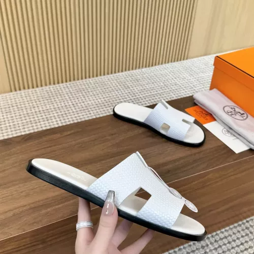 Replica Hermes Slippers For Men #1331491 $98.00 USD for Wholesale