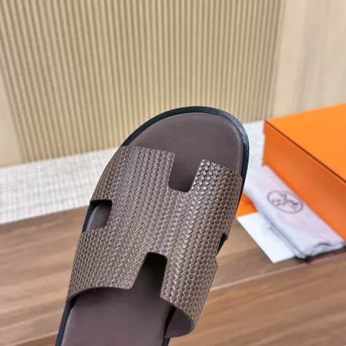 Replica Hermes Slippers For Men #1331492 $98.00 USD for Wholesale
