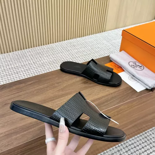 Replica Hermes Slippers For Men #1331493 $98.00 USD for Wholesale