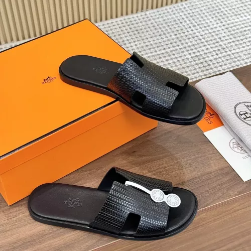 Replica Hermes Slippers For Men #1331493 $98.00 USD for Wholesale