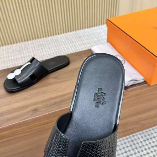Replica Hermes Slippers For Men #1331493 $98.00 USD for Wholesale