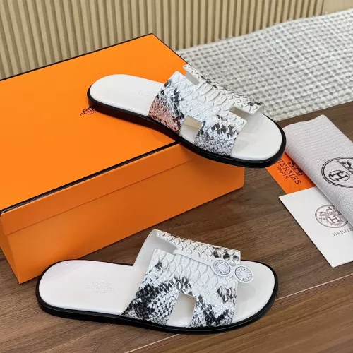 Replica Hermes Slippers For Men #1331494 $98.00 USD for Wholesale