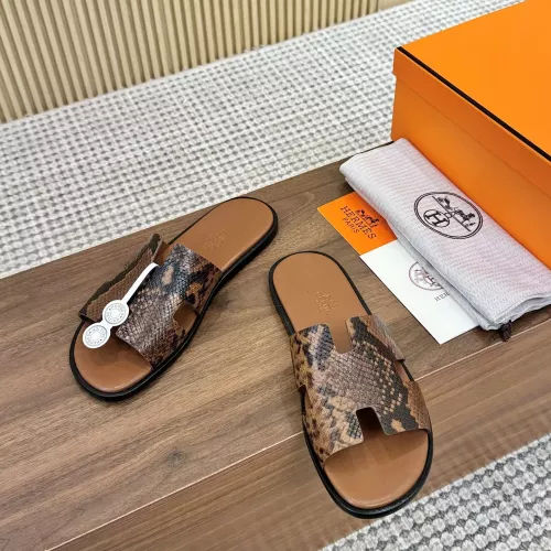 Replica Hermes Slippers For Men #1331496 $98.00 USD for Wholesale