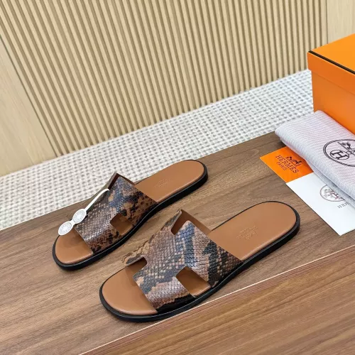 Replica Hermes Slippers For Men #1331496 $98.00 USD for Wholesale