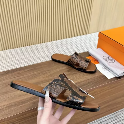 Replica Hermes Slippers For Men #1331496 $98.00 USD for Wholesale