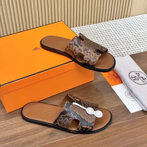 Replica Hermes Slippers For Men #1331496 $98.00 USD for Wholesale