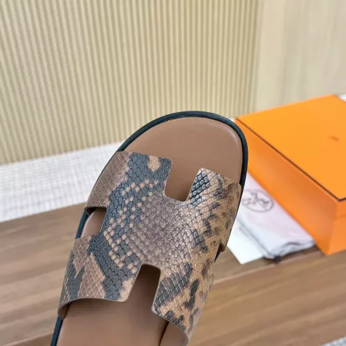 Replica Hermes Slippers For Men #1331496 $98.00 USD for Wholesale