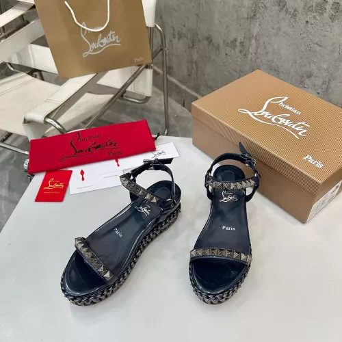 Replica Christian Louboutin Sandal For Women #1331524 $98.00 USD for Wholesale