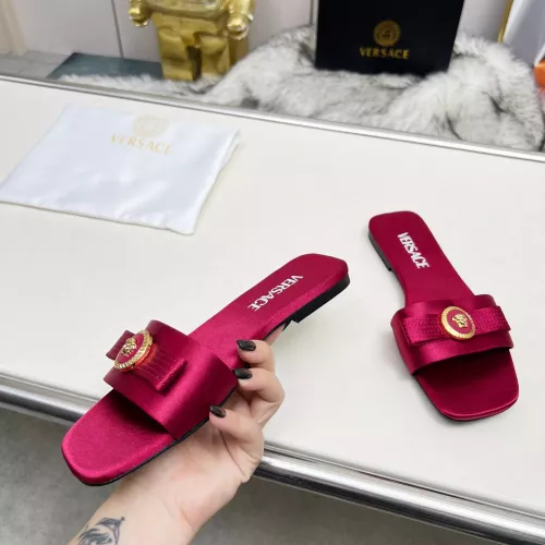 Replica Versace Slippers For Women #1331554 $80.00 USD for Wholesale