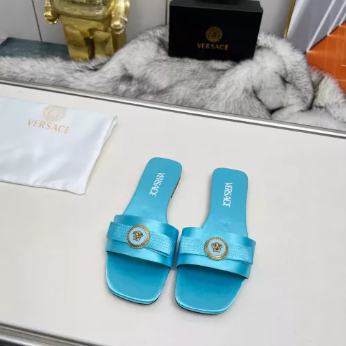 Replica Versace Slippers For Women #1331560 $80.00 USD for Wholesale