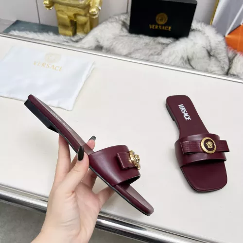 Replica Versace Slippers For Women #1331568 $80.00 USD for Wholesale