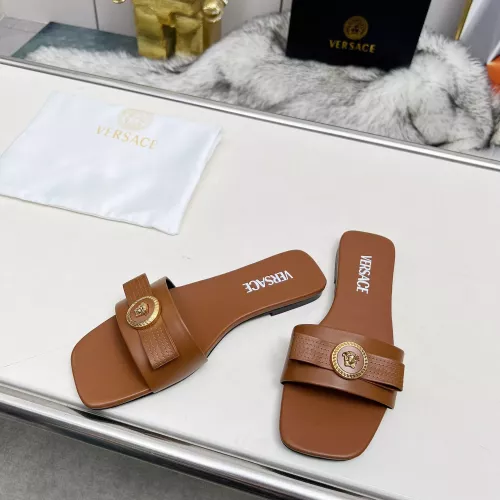 Replica Versace Slippers For Women #1331569 $80.00 USD for Wholesale