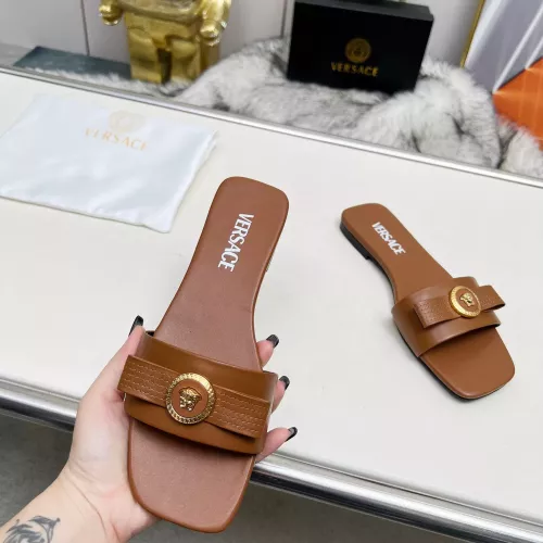 Replica Versace Slippers For Women #1331569 $80.00 USD for Wholesale