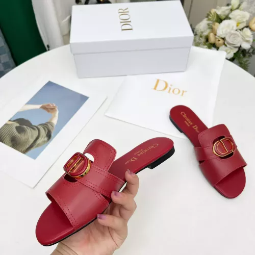 Replica Christian Dior Slippers For Women #1331590 $85.00 USD for Wholesale