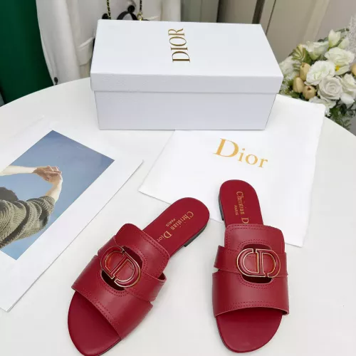 Replica Christian Dior Slippers For Women #1331590 $85.00 USD for Wholesale