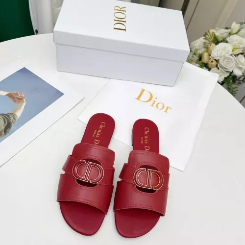 Replica Christian Dior Slippers For Women #1331590 $85.00 USD for Wholesale