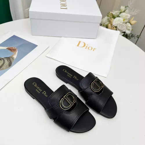 Replica Christian Dior Slippers For Women #1331591 $85.00 USD for Wholesale