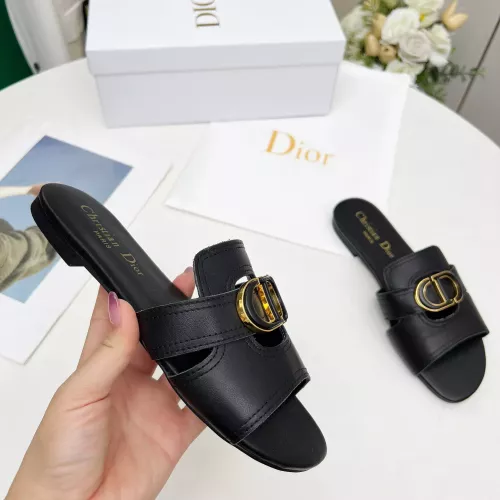 Replica Christian Dior Slippers For Women #1331591 $85.00 USD for Wholesale