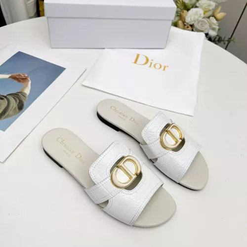 Replica Christian Dior Slippers For Women #1331592 $85.00 USD for Wholesale