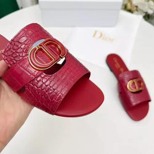 Replica Christian Dior Slippers For Women #1331593 $85.00 USD for Wholesale