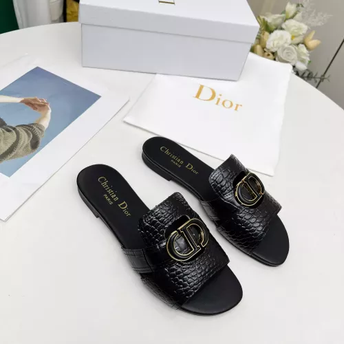 Replica Christian Dior Slippers For Women #1331594 $85.00 USD for Wholesale