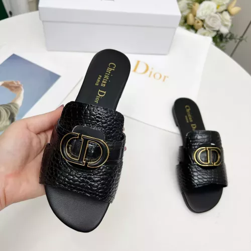 Replica Christian Dior Slippers For Women #1331594 $85.00 USD for Wholesale