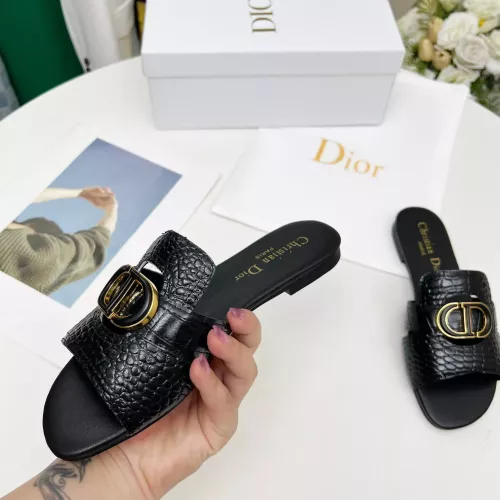 Replica Christian Dior Slippers For Women #1331594 $85.00 USD for Wholesale