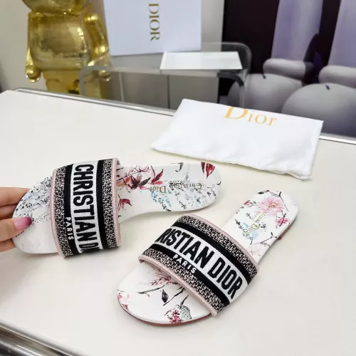 Replica Christian Dior Slippers For Women #1331596 $72.00 USD for Wholesale