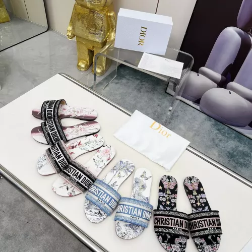 Replica Christian Dior Slippers For Women #1331598 $72.00 USD for Wholesale