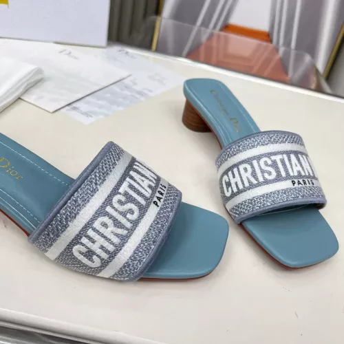 Replica Christian Dior Slippers For Women #1331601 $82.00 USD for Wholesale