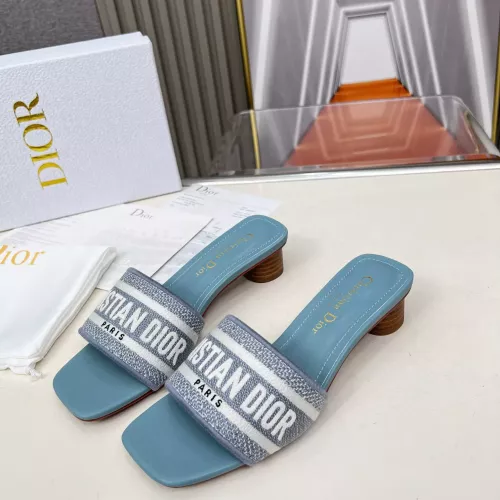 Replica Christian Dior Slippers For Women #1331601 $82.00 USD for Wholesale