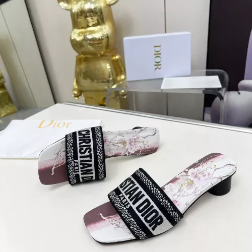 Replica Christian Dior Slippers For Women #1331602 $82.00 USD for Wholesale