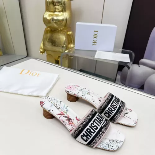 Replica Christian Dior Slippers For Women #1331603 $82.00 USD for Wholesale