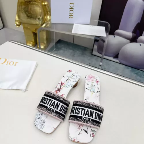 Replica Christian Dior Slippers For Women #1331603 $82.00 USD for Wholesale