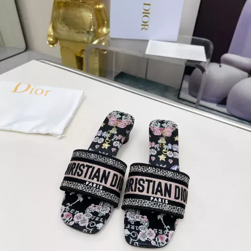 Replica Christian Dior Slippers For Women #1331604 $82.00 USD for Wholesale