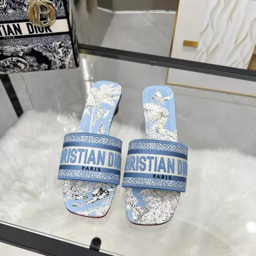 Replica Christian Dior Slippers For Women #1331610 $82.00 USD for Wholesale