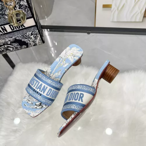 Replica Christian Dior Slippers For Women #1331610 $82.00 USD for Wholesale